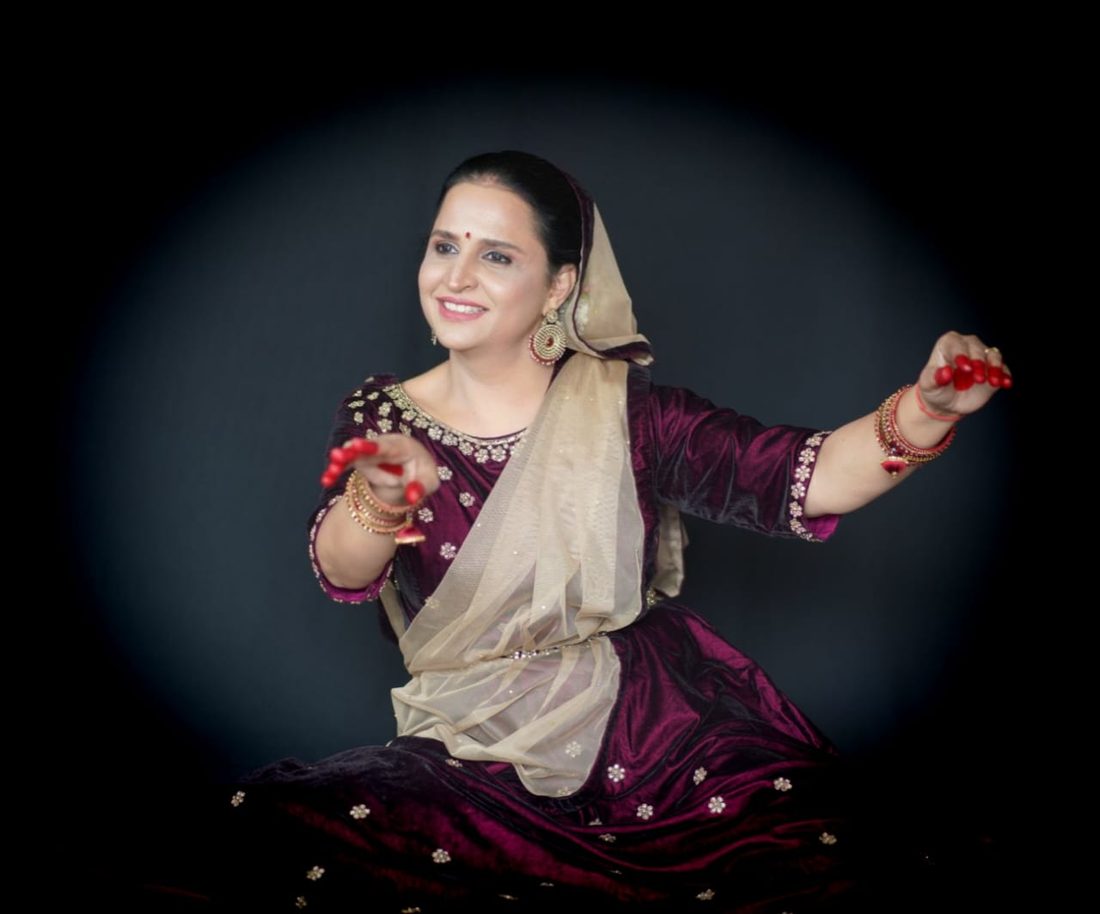 Shalu in Kathak abhinaya